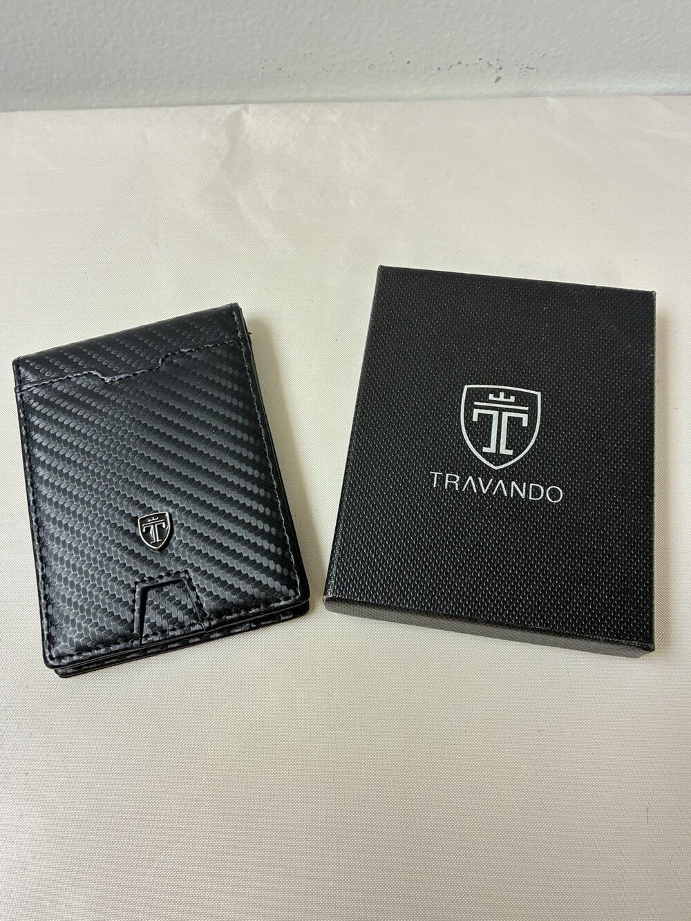 TRAVANDO Money Clip Wallet - RFID Protected Bifold Wallet for Men for 11 Cards